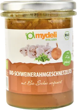 Bio-Rahmgeschnetzeltes vom Schwein - jetzt online kaufen bei Natur.com