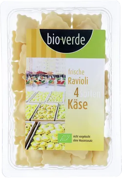 Bio-Frische Ravioli mit viererlei Käse - jetzt online kaufen bei Natur.com