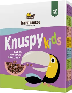 Bio-Reis-Kakao-Knusperbällchen Knuspy Kids - jetzt online kaufen bei Natur.com