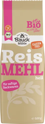 Bio-Reismehl hell - jetzt online kaufen bei Natur.com