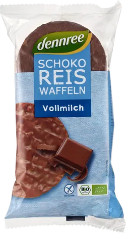 Bio-Reiswaffeln mit Vollmilchschokolade - jetzt online kaufen bei Natur.com
