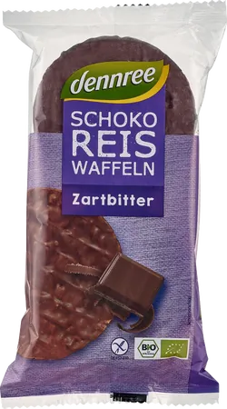 Bio-Reiswaffeln mit Zartbitterschokolade - jetzt online kaufen bei Natur.com