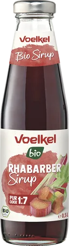 Bio-Rhabarbersirup - jetzt online kaufen bei Natur.com