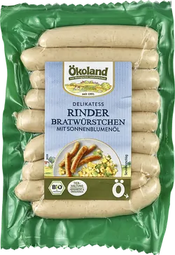 Bio-Delikatess-Rinder-Bratwürstchen - jetzt online kaufen bei Natur.com