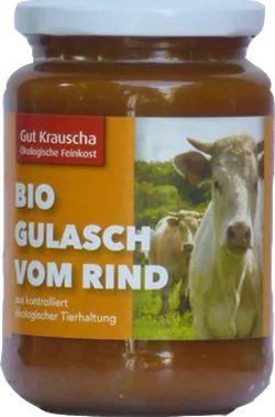 Bio-Rindergulasch im Glas - jetzt online kaufen bei Natur.com