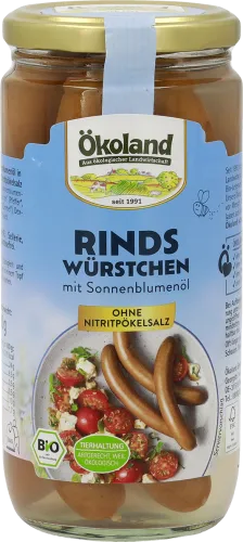 Bio-Rindswürstchen im Glas - jetzt online kaufen bei Natur.com