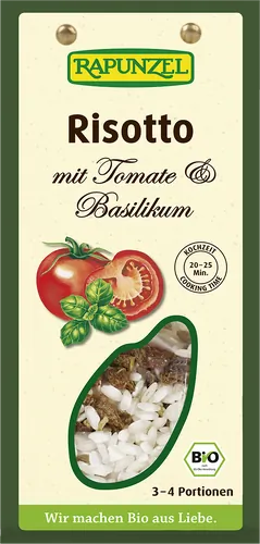 Bio-Risotto mit Tomate & Basilikum - jetzt online kaufen bei Natur.com
