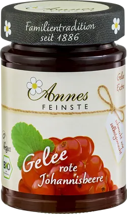 Bio-Rote-Johannisbeeren-Fruchtgelee aus Bayern - jetzt online kaufen bei Natur.com