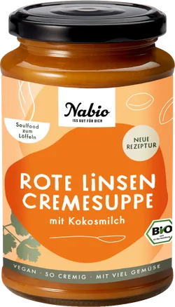 Bio-Rote-Linsen-Cremesuppe - jetzt online kaufen bei Natur.com