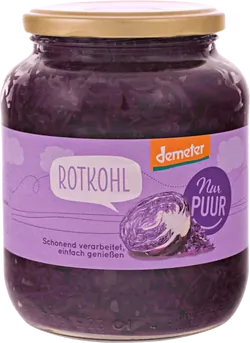 Bio-Rotkohl im Glas - jetzt online kaufen bei Natur.com