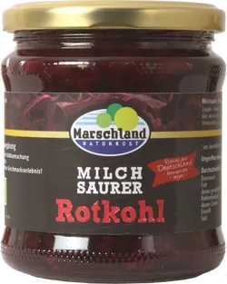 Bio-Rotkohl milchsauer fermentiert im Glas - jetzt online kaufen bei Natur.com
