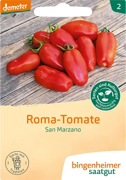 Bio-Saatgut Tomaten San Marzano - jetzt online kaufen bei Natur.com