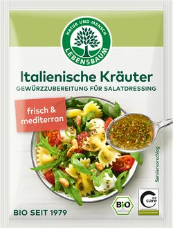 Bio-Salatdressing Italienische Kräuter - jetzt online kaufen bei Natur.com