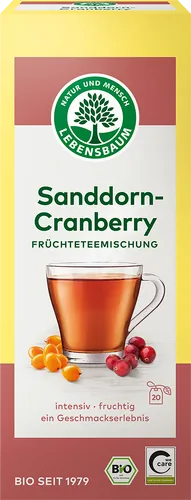 Bio-Sanddorn-Cranberry-Tee im Beutel - jetzt online kaufen bei Natur.com