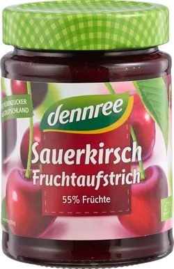 Bio-Sauerkirsch-Fruchtaufstrich - jetzt online kaufen bei Natur.com