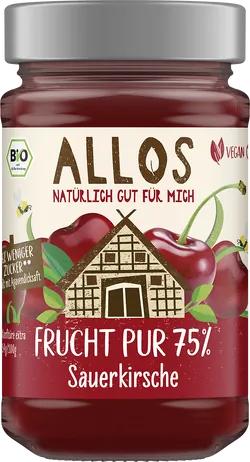 Bio-Sauerkirsch-Fruchtaufstrich - jetzt online kaufen bei Natur.com