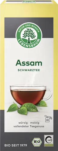 Bio-Schwarztee Indien Assam im Beutel - jetzt online kaufen bei Natur.com
