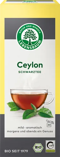 Bio-Schwarztee Sri Lanka Ceylon im Beutel - jetzt online kaufen bei Natur.com