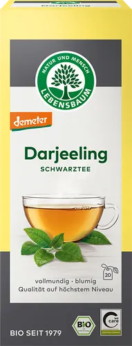 Bio-Schwarztee Darjeeling Teebeutel - jetzt online kaufen bei Natur.com