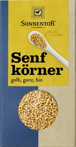 Bio-Senfkörner gelb - jetzt online kaufen bei Natur.com