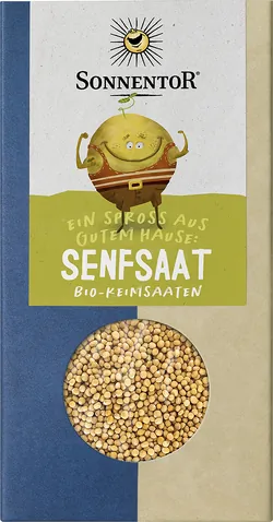 Bio-Senfsaat gelb zum Keimen - jetzt online kaufen bei Natur.com