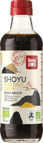 Bio-Shoyu mit 28 % weniger Salz - jetzt online kaufen bei Natur.com