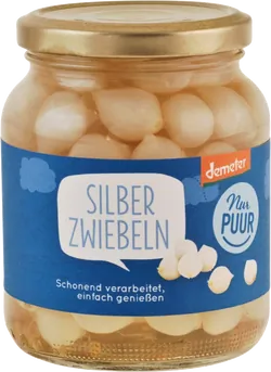 Bio-Silberzwiebeln im Glas - jetzt online kaufen bei Natur.com