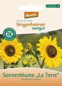 Bio-Sonnenblume La Torre Saatgut - jetzt online kaufen bei Natur.com