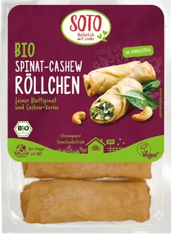 Bio-Spinat-Cashew Röllchen - jetzt online kaufen bei Natur.com