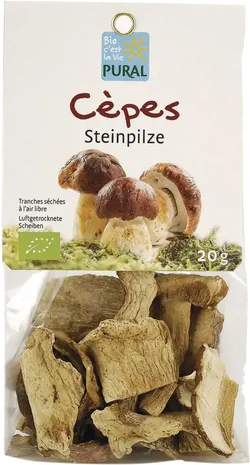 Bio-Steinpilze luftgetrocknet - jetzt online kaufen bei Natur.com