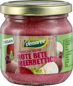 Bio-Streichcreme mit Roter Bete & Meerrettich - jetzt online kaufen bei Natur.com