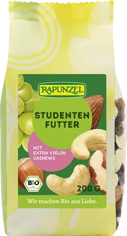 Bio-Studentenfutter mit Sultaninen - jetzt online kaufen bei Natur.com