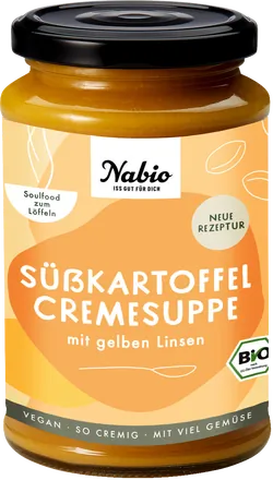Bio-Süßkartoffel-Cremesuppe mit Kokosmilch - jetzt online kaufen bei Natur.com