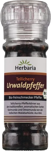 Bio-Tellicherry-Urwaldpfeffer Gewürzmühle online kaufen bei Natur.com