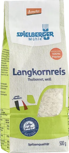 Bio-Thaibonnet-Langkorn-Spitzenreis weiß - jetzt online kaufen bei Natur.com