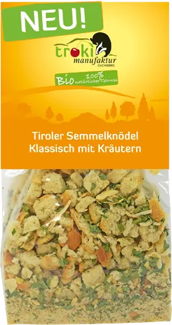 Bio-Tiroler Semmelknödel mit Kräutern - jetzt online kaufen bei Natur.com
