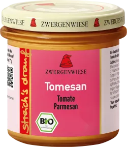 Bio-Tomaten-Parmesan-Brotaufstrich Tomesan - jetzt online kaufen bei Natur.com