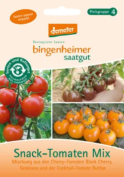 Bio-Tomaten-Snack-Mischung Saatgut - jetzt online kaufen bei Natur.com