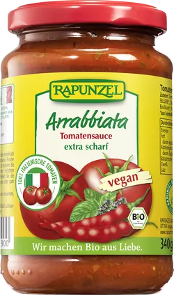 Bio-Tomatensauce Arrabbiata - jetzt online kaufen bei Natur.com