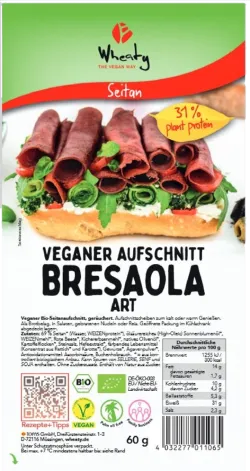 Bio-Veganer Aufschnitt Bresaola Art - jetzt online kaufen bei Natur.com