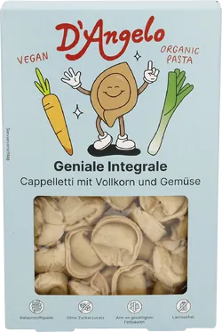 Bio-Vollkorn-Cappelletti mit Gemüse - jetzt online kaufen bei Natur.com