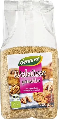 Bio-Walnusskerne gemahlen - jetzt online kaufen bei Natur.com