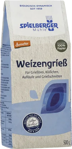 Bio-Weichweizengrieß - jetzt online kaufen bei Natur.com