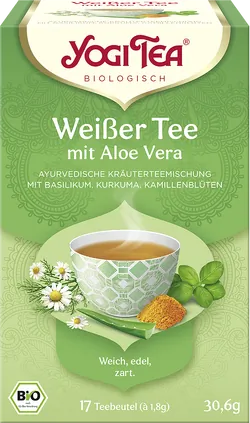 Bio-Weißtee mit Aloe Vera im Beutel - jetzt online kaufen bei Natur.com