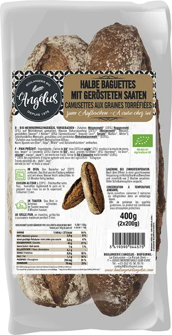 Bio-Weizen-Baguette mit gerösteten Saaten - jetzt online kaufen bei Natur.com