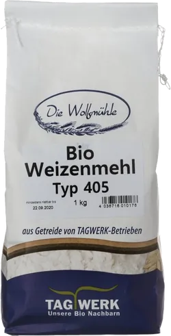 Bio-Weizenmehl Type 405 aus Bayern - jetzt online kaufen bei Natur.com