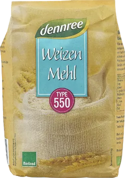 Bio-Weizenmehl Type 550 - jetzt online kaufen bei Natur.com
