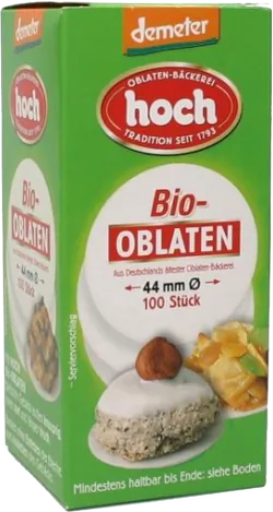 Bio-Weizenoblaten 44 mm - jetzt online kaufen bei Natur.com