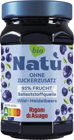 Bio-Wildheidelbeer-Fruchtaufstrich ohne Zuckerzusatz - jetzt online kaufen bei Natur.com