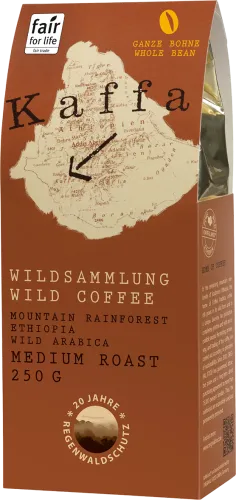Bio-Wildkaffee Kaffa medium ganze Bohne - jetzt online kaufen bei Natur.com